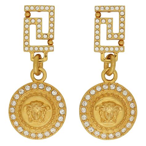 versace earrings replica|Versace Jewelry .